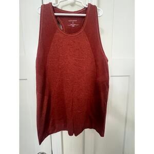 BANANA REPUBLIC ELASTANE BLEND ATHLETIC BROWN TANK TOP WOMENS MEDIUM